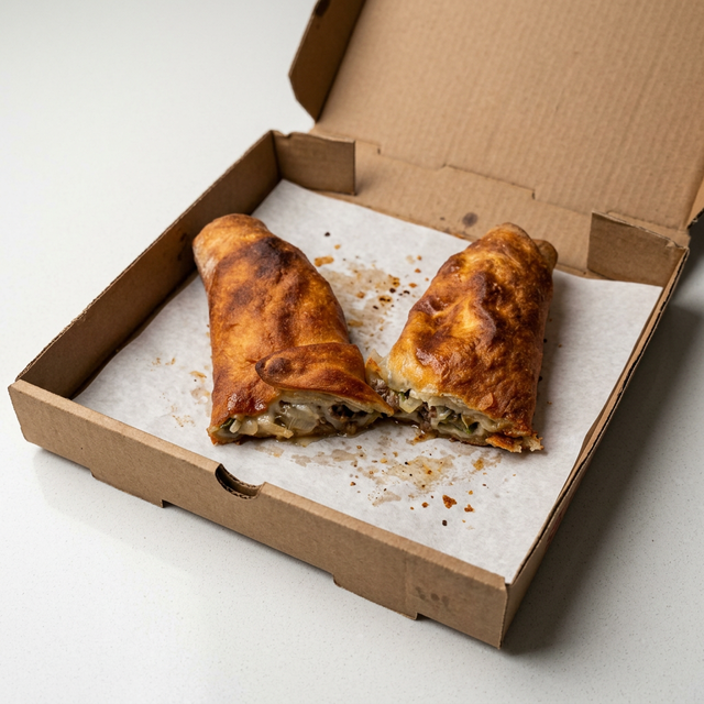 Cheesesteak Stromboli.
